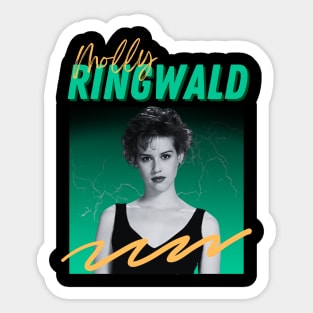 Molly ringwald***original retro Sticker